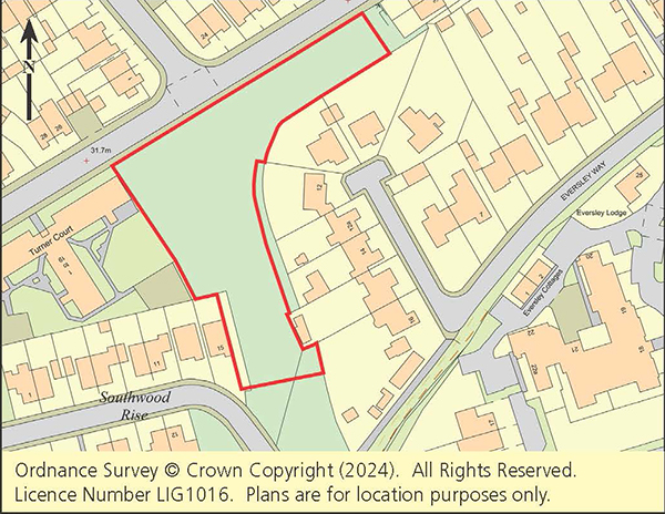 Lot: 53 - FREEHOLD SITE WITH PLANNING FOR EIGHT DWELLINGS -